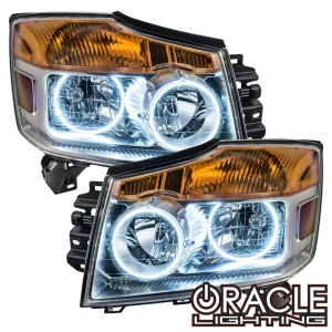 Oracle Lighting 2004-2006 Nissan Titan LED Halo Headlight Kit (2674-001, 2674-002, 2674-003, 2674-00 - view 2