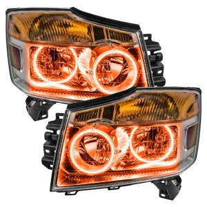 Oracle Lighting 2004-2006 Nissan Titan LED Halo Headlight Kit (2674-001, 2674-002, 2674-003, 2674-00 - view 4