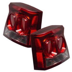 Oracle Lighting 2006-2009 Dodge Charger Pre-Assembled LED Halo Tail Lights (7025-001) - view 3