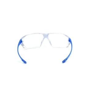 General Electric Blue Scratch-Resistant Safety Glasses -Clear, Mirror, I/O Lenses (GE103C, GE103CAF, GE103MAF) - view 2