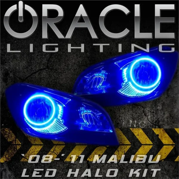 Oracle Lighting 2008-2012 Chevrolet Malibu LED Headlight Halo Kit (2638-001, 2638-003, 2638-330, 2638-333, 2638-334, ...