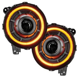 Oracle Lighting Oculus™ Switchback Bi-LED Projector Headlights for Jeep Wrangler JL/ Gladiator JT (5839-023) - view 3