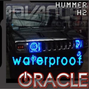 Oracle Lighting 2003-2010 Hummer H2 Surface Mount LED Headlight Halo Kit (3949-001, 3949-002, 3949-003, 3949-004, 394...