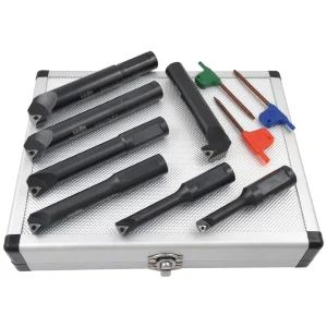 HHIP 7 PIECE 18MM ROUND SHANK INDEXABLE BORING BAR SET (1001-0718)