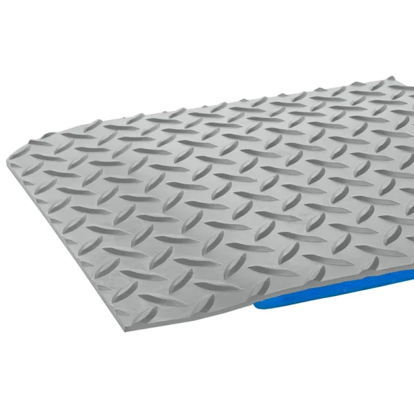 Crown Matting Workers-Delight Deck Plate Ultra 4’x75′ Gray (WDR3448GY-75)