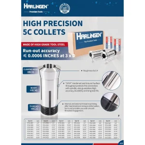 HARLINGEN 25/32″ HIGH PRECISION 5C COLLET (9742-3049) - view 2