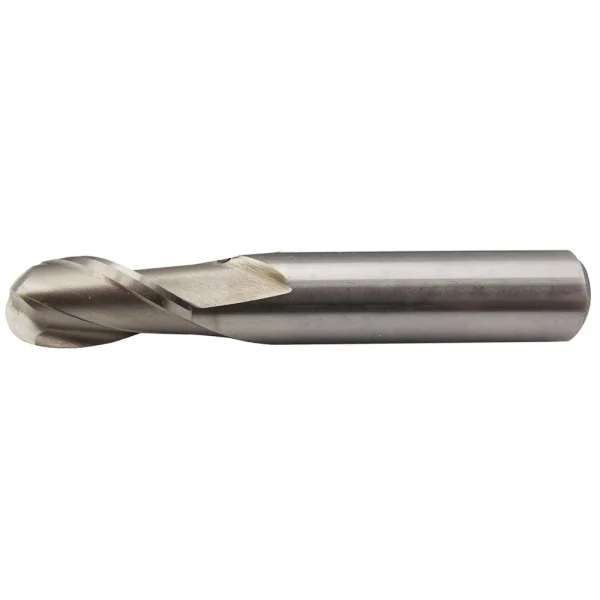 HHIP 5/8 X 5/8″ 2 FLUTE HIGH SPEED STEEL SINGLE END BALL END MILL (5841-0625)
