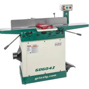 Grizzly Industrial 6″ Jointer with Spiral Cutterhead (G0604Z)