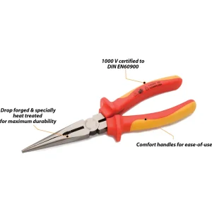 Dynamic Tools 6″ Long Nose Pliers, 1000V Insulated (D055104) - view 2