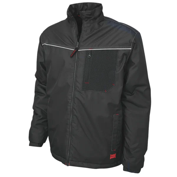 Tough Duck Poly Oxford Insulated Jacket with Reflective Enhancements (WJ241, WJ242)