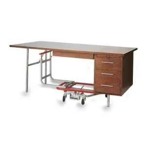 Raymond Products Single Pedestal Attachment For Desk Lifts Hunter, Green (1800)