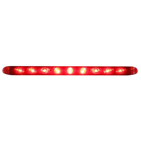 Race Sport 17in Screw Mount High-Powered 9-LED Tail Brake Light RED (1003769)