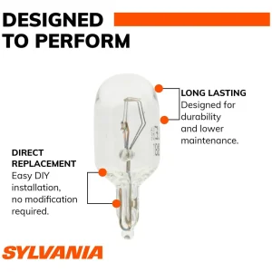SYLVANIA 161 Long Life Incandescent Mini Bulb (Pack of 2) – 161LLBP - view 2