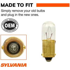SYLVANIA 1816 Long Life Incandescent Mini Bulb (Pack of 2) – 1816LLBP - view 3