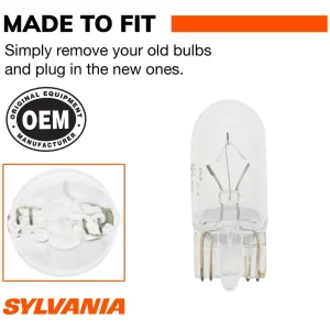 SYLVANIA 194 Long Life Incandescent Mini Bulb (Pack of 2) – 194LLBP - view 3