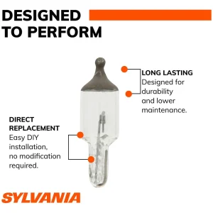 SYLVANIA 2040 Basic Incandescent Mini Bulb (Pack of 1) – 2040LLBP - view 2