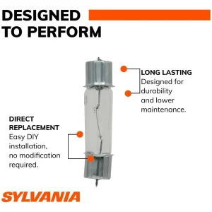 SYLVANIA 212-2 Long Life Incandescent Mini Bulb (Pack of 2) – 212-2LLBP - view 2