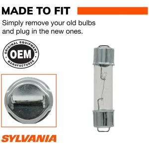 SYLVANIA 212-2 Long Life Incandescent Mini Bulb (Pack of 2) – 212-2LLBP - view 3