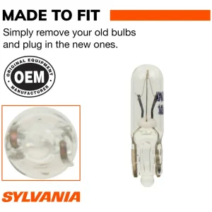 SYLVANIA 2721 Long Life Incandescent Mini Bulb (Pack of 2) – 2721LLBP - view 3