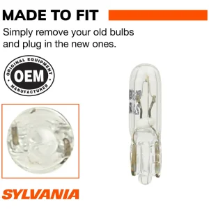 SYLVANIA 2723 Long Life Incandescent Mini Bulb (Pack of 2) – 2723LLBP - view 3