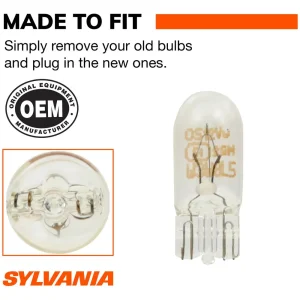 SYLVANIA 2825 Long Life Incandescent Mini Bulb (Pack of 2) – 2825LLBP - view 3
