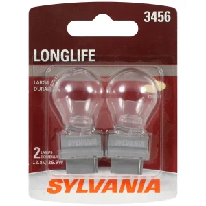 SYLVANIA 3456 Long Life Incandescent Mini Bulb (Pack of 2) – 3456LLBP