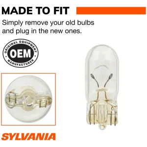 SYLVANIA 3652 Long Life Incandescent Mini Bulb (Pack of 2) – 3652LLBP - view 3