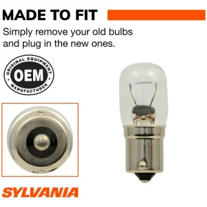 SYLVANIA 3497 Long Life Incandescent Mini Bulb (Pack of 2) – 3497LLBP - view 3
