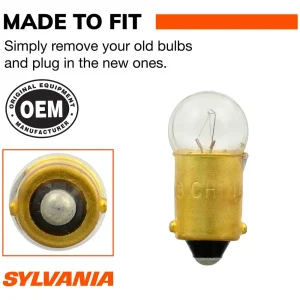 SYLVANIA 53 Long Life Incandescent Mini Bulb (Pack of 2) – 53LLBP - view 3