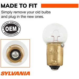 SYLVANIA 55 Long Life Incandescent Mini Bulb (Pack of 2) – 55LLBP - view 3