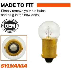 SYLVANIA 57 Long Life Incandescent Mini Bulb (Pack of 2) – 57LLBP - view 2