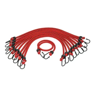 K Tool 73834 Bungee Cords Heavy Duty 13/32″ x 48″ – 10 Pack