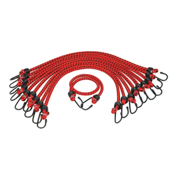 K Tool 73834 Bungee Cords Heavy Duty 13/32″ x 48″ – 10 Pack