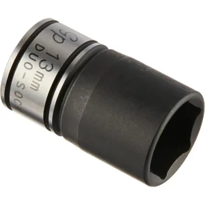 Grey Pneumatic 1/2″ Drive x 13mm Standard Duo-Socket – 6pt (82013M)
