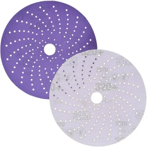 3M 6″ 320+ Grit Cubitron II Hookit Clean Sanding Abrasive Disc (31483)