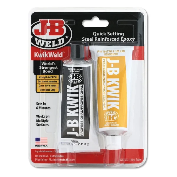 JB Weld 8271 KwikWeld Pro Size (2) 5 Oz Twin Tubes