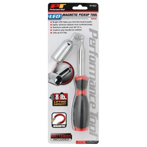 Performance Tool W1927 8lb Swivel LED Magnetic Pickup Tool – 28-1/2″ - view 2