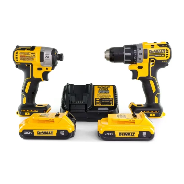 DeWalt DCK283D2 20V MAX XR Li-Ion Brushless Drill & Impact Driver Kit – NEW