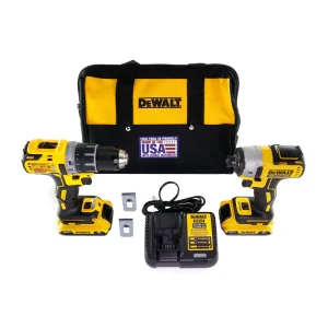 DeWalt DCK283D2 20V MAX XR Li-Ion Brushless Drill & Impact Driver Kit – NEW - view 2