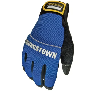 Youngstown Mechanics Plus Performance Gloves Large Blue (06-3020-60-L)