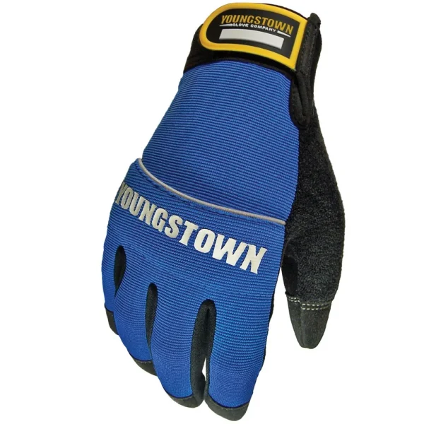 Youngstown Mechanics Plus Performance Gloves Large Blue (06-3020-60-L)