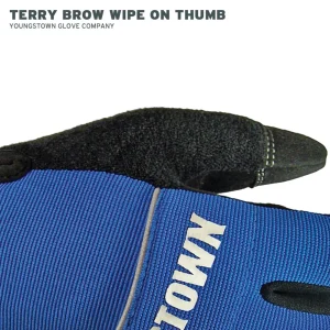 Youngstown Mechanics Plus Performance Gloves Large Blue (06-3020-60-L) - view 4