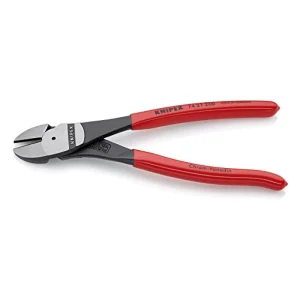 Knipex High-Leverage Diagonal Cutter, Chrome-Plated, 8-Inch (7421200) - view 2