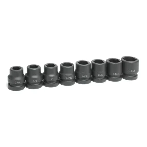 Grey Pneumatic 1″ Drive 8-piece Standard Set (9108) - view 2