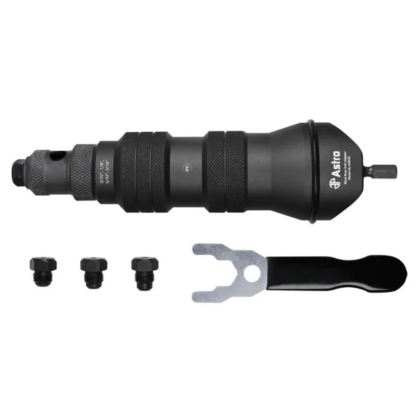 Astro Pneumatic Blind Rivet Drill Adapter Kit with Nose Pieces (ADR36)