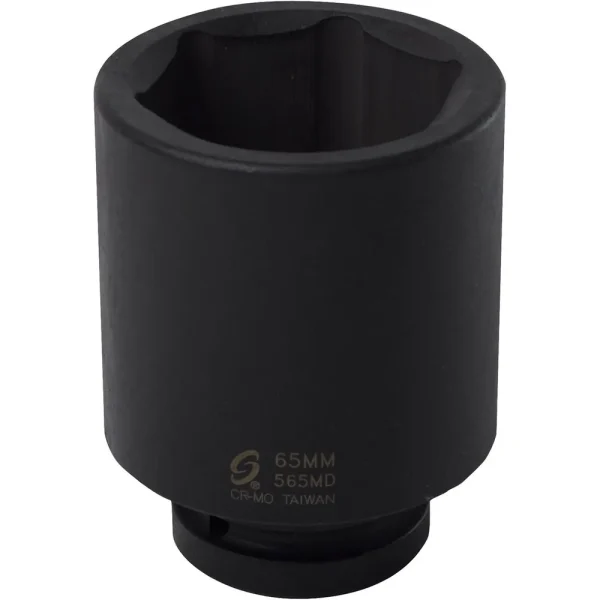 Sunex 1″ Drive 65mm Deep Impact Socket Heavy Duty Tool (565MD)