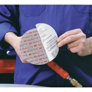 3M 6″ P240 Red Hookit Abrasive Disc 316U (1220) - view 3