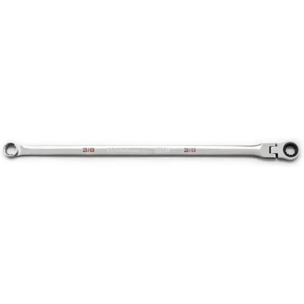 Gearwrench 86131 120XP Universal XL Flex-Head Gearbox Ratcheting Wrenches, Open Stock, 3/8″