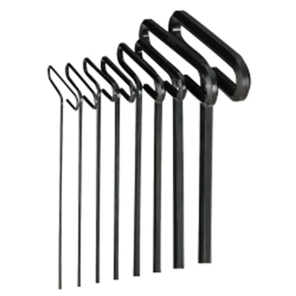 Eklind 33168 8 Piece 6″ SAE Hex T-Key Set