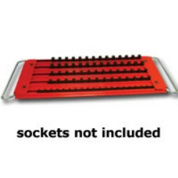 Mechanics Time Saver LASTRAY 5 Row Lock-A-Socket Tray